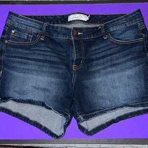 Torrid denim shorts size 16